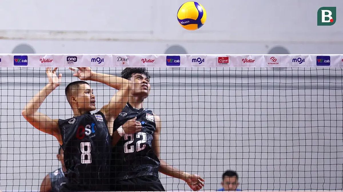 Aksi pertandingan SEA V League