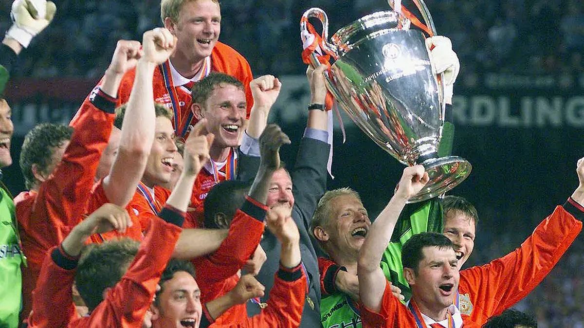 Manchester United di Final Liga Champions 1999