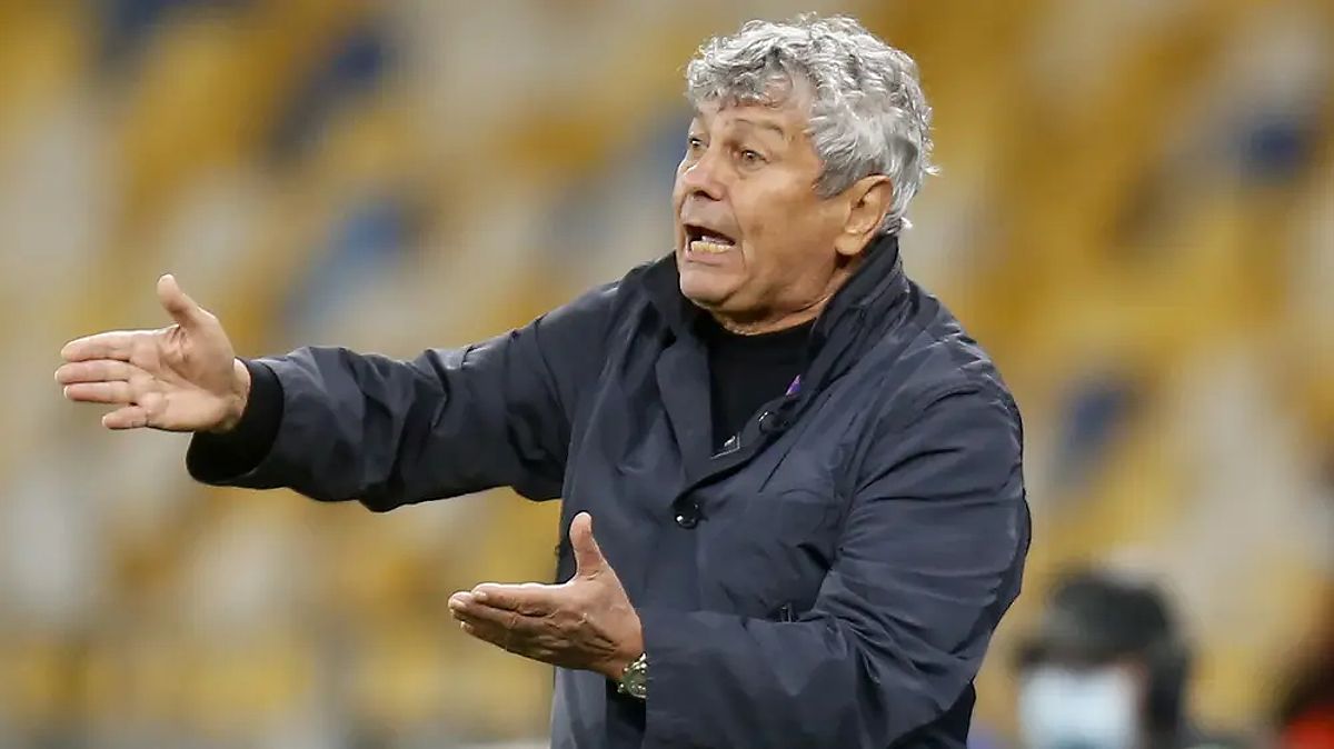 Mircea Lucescu saat melatih Shakhtar Donetsk