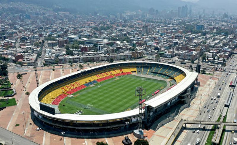 Estadio El Campin, salah satu stadion tertinggi di dunia.